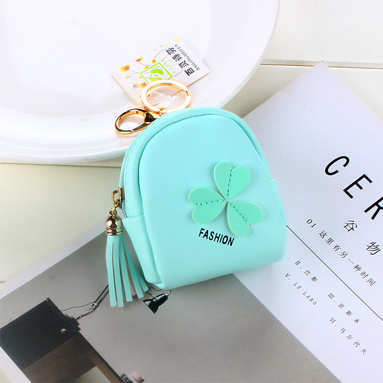 Wholesale PU Love Zero Wallet Keychain